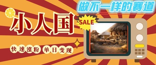 DeepSeek+绘图+视频制作小人国微观视频，小白轻轻松松上手，条条爆款，条条变现，单日就能收益-铁峰聊项目