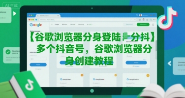 谷歌浏览器分身登陆多个抖音号，谷歌浏览器分身创建教程-创浪聊项目
