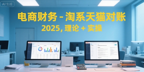 电商财务-淘系天猫对账2025，理论+实操-创浪聊项目