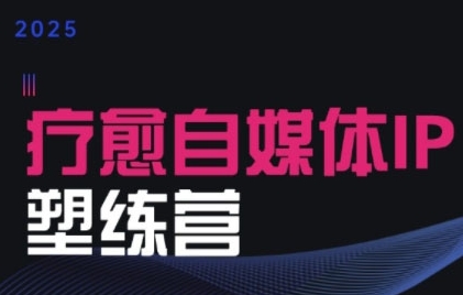2025治愈自媒体IP训练营，专为疗愈领域从业者打造-创浪聊项目
